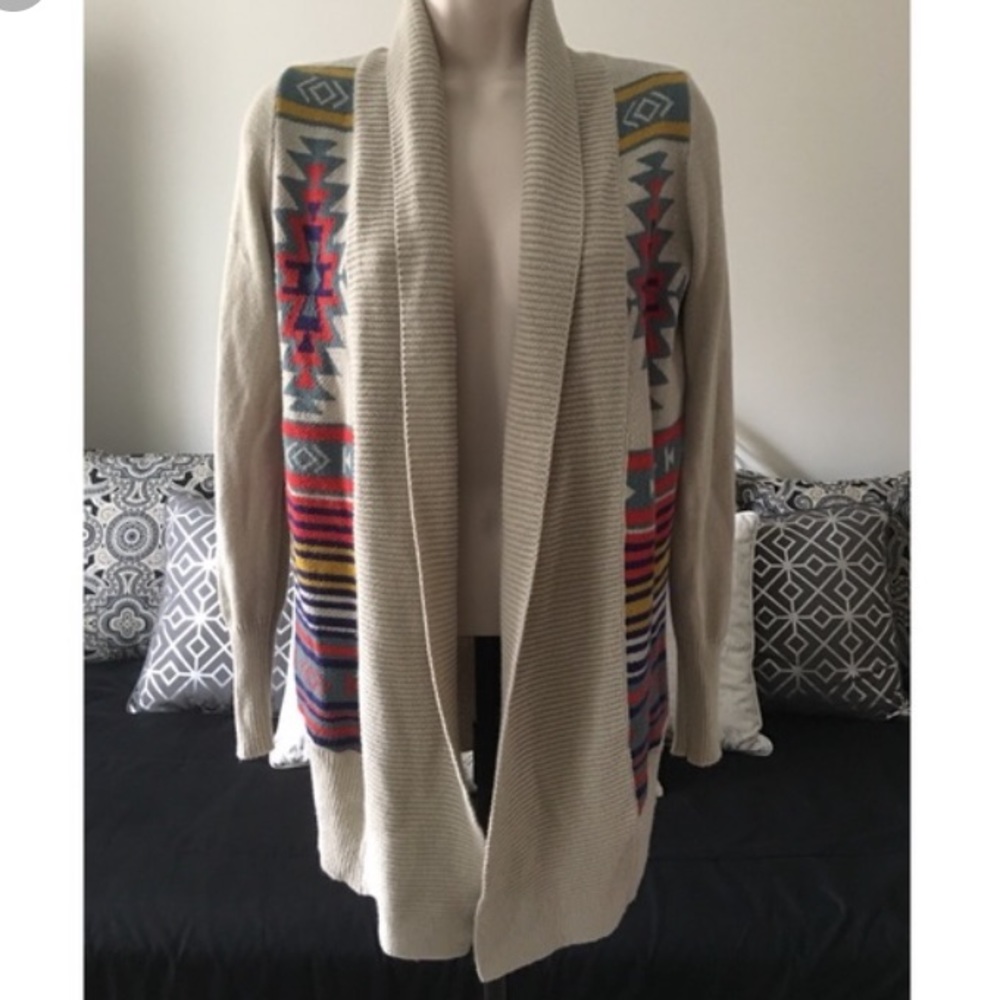 Tribal print sweater urban outfitters